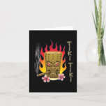 Tiki Note Card at Zazzle