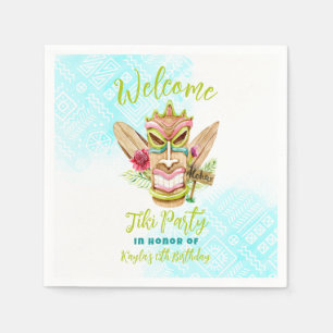 Tiki Party Napkins