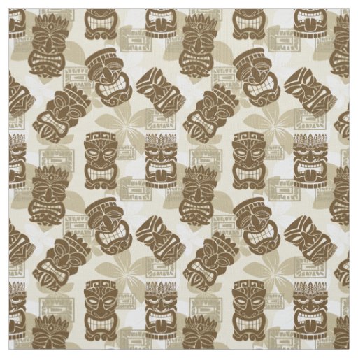 Tiki Party - Sand Fabric