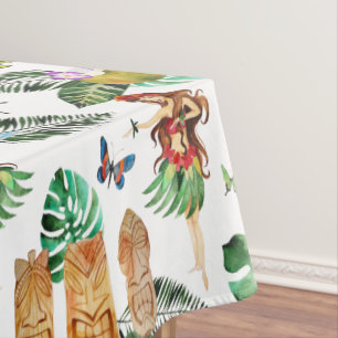 Tiki Party Tablecloth
