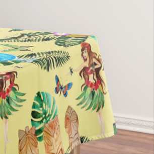 Tiki Party Tablecloth