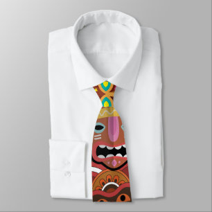 TIKI Pattern 5 Neck Tie