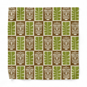 Tiki Pattern Bandana