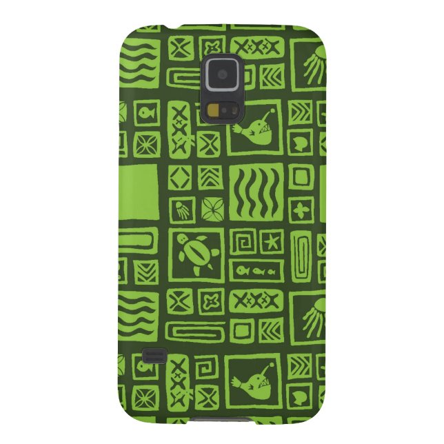 Tiki Pattern Case-Mate Samsung Galaxy Case (Back)
