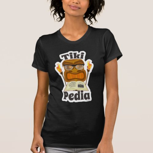 Tiki_pedia Encyclopedia Fun Tropical Mid_Century T_Shirt