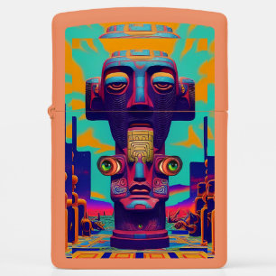 Tiki Right or Don't Tiki at All Zippo Lighter