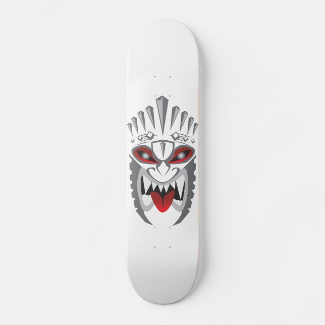 Tiki Skateboard Deck (Front)