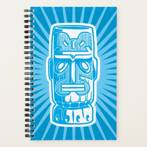 Tiki South Pacific blue Notebook