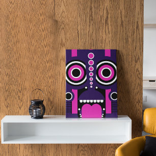 Tiki Spiritual Mask Wood Wall Art