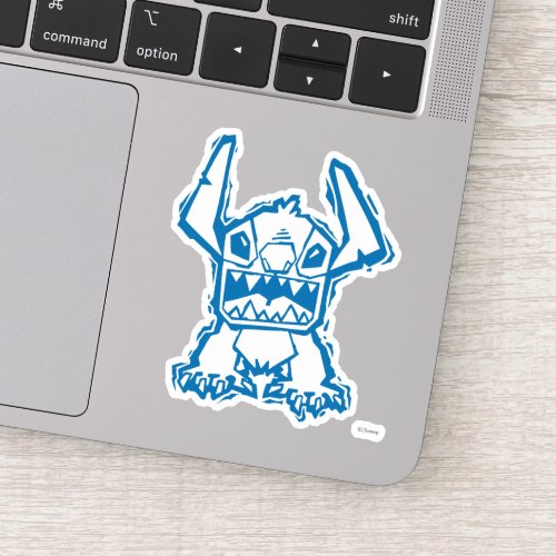 Tiki Stitch Design Sticker