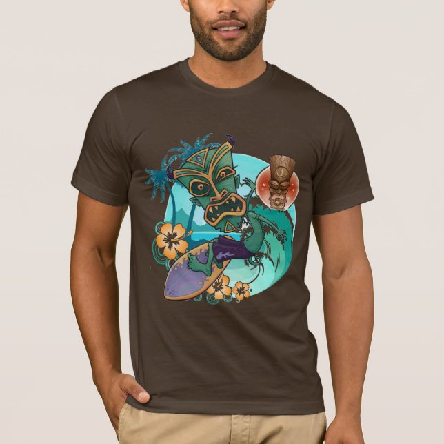 Tiki surf T-Shirt (Front)