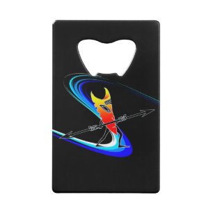 Tiki Surfer Credit Card Bottle Opener