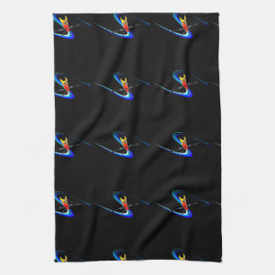 Tiki Surfer Towel