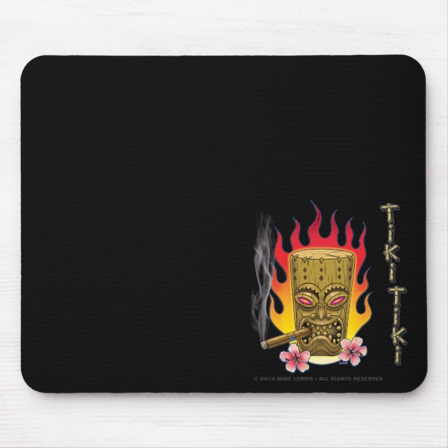 Tiki Tiki Mouse Pad (Front)