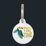 Tiki Time Pet ID Tag<br><div class="desc">This design is perfect for an animal lover. It goes great on a shirt.</div>