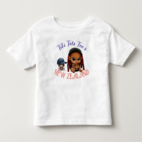 Tiki Tots very own  Leelee  and her pet weta Toddler T_shirt