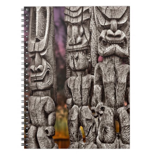 Tiki Tribal Council Puuhonua O Honaunau Notebook