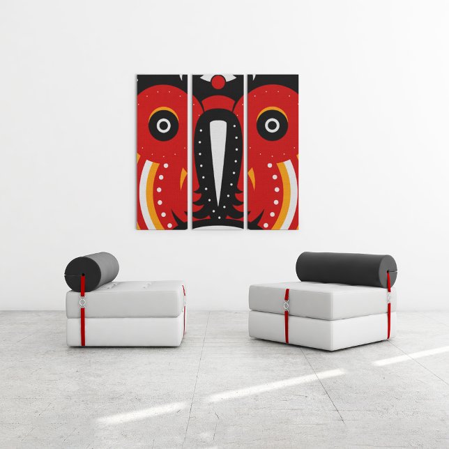 Tiki Tribal Triptych (Creator Uploaded)