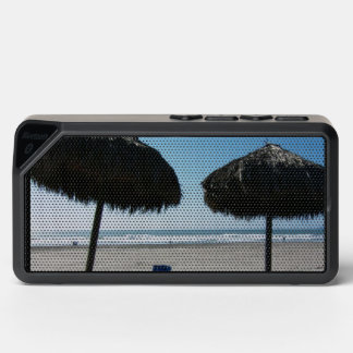 Tiki Umbrellas on Rosarito Beach, Mexico Bluetooth Speaker