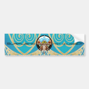 Tiki Village Bumper Sticker