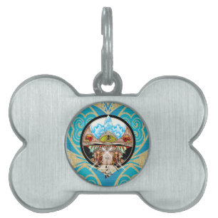 Tiki Village Pet ID Tag