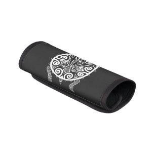 Tiki Warrior Turtle Tattoo Luggage Handle Wrap