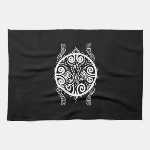 Tiki Warrior Turtle Tattoo Towel