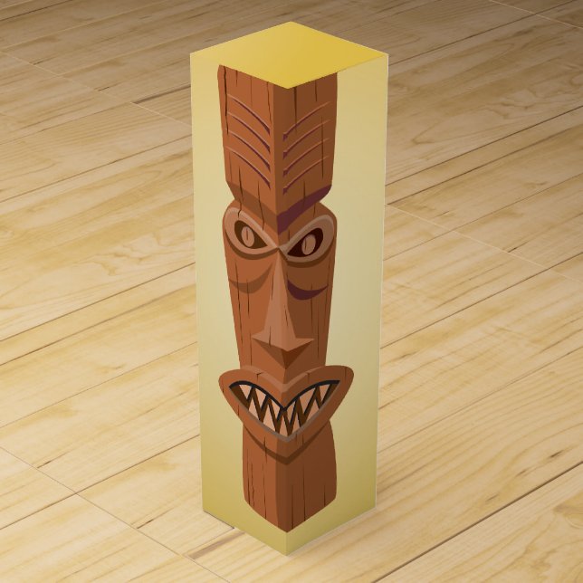 Tiki Wine Gift Box (Front)