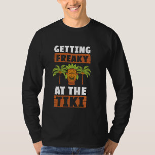 Tikis Luau Hawaii Kahuna Art Hawaiian Tiki 1 T-Shirt