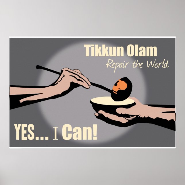 Tikkun Olam....Repair the World Poster (Front)