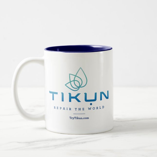 Tikun Logo Mug (Left)