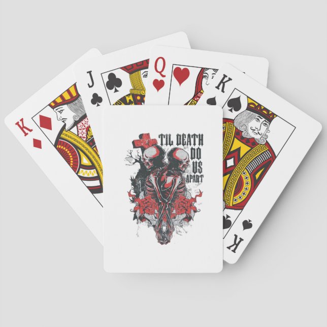 Til Death Do Us Apart Poker Cards (Back)