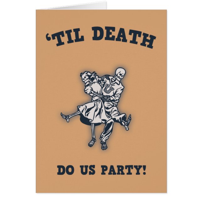 'Til Death Do Us Cards (Front)