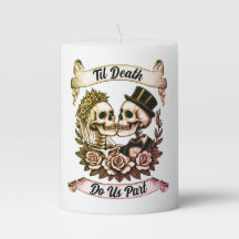Til Death Do Us Part: Bride & Groom Skeleton
