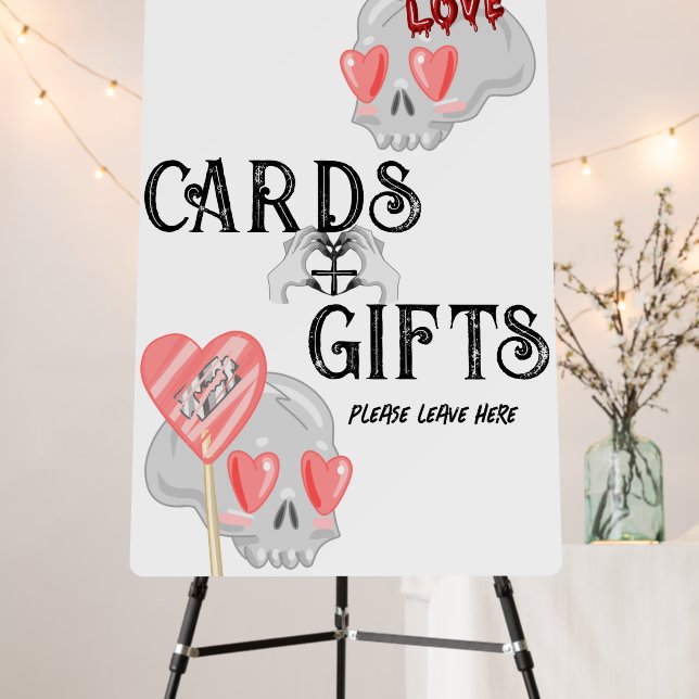 Til Death Do Us Part | Cards + Gifts Sign | Color (In Situ (Stand))
