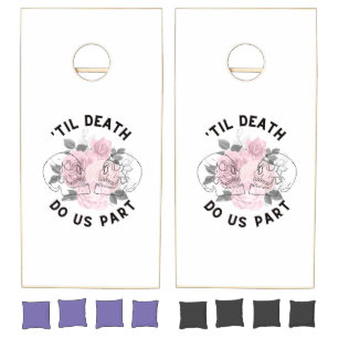 'Til Death Do Us Part Corn Hole Set