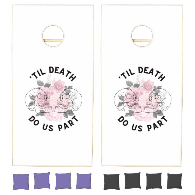 'Til Death Do Us Part Corn Hole Set (Set)