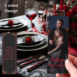 TIL Death Do Us Part Custom Photo & Text Bookmarks