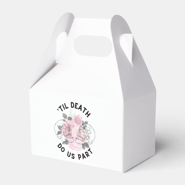 Til Death Do Us Part  Favor Boxes (Front Side)