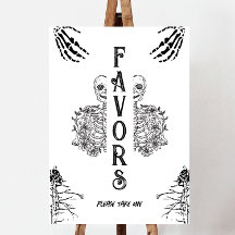 Til Death Do Us Part | Favors Foam Sign | B+W