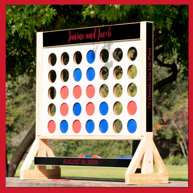 Til Death Do Us Part Gothic Red & Black Wedding  Fast Four (Creator Uploaded)