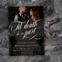 Til Death Do Us Part Photo Goth Wedding
