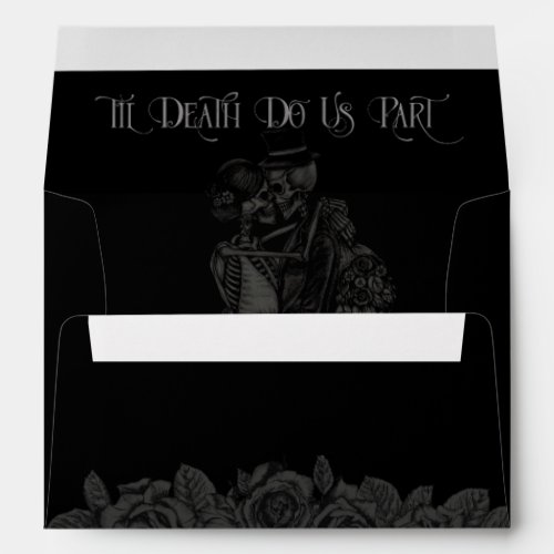 Til Death Do Us Part Wedding Envelope