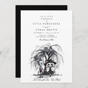 Til Death Do Us Part Wedding Invitation