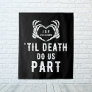 Til Death Do Us Part Wedding Party Custom Backdrop