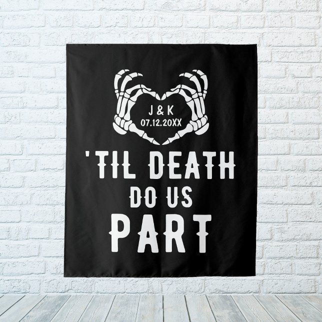 Til Death Do Us Part Wedding Party Custom Backdrop (Til Death Do Us Part Wedding Party Custom Backdrop
)
