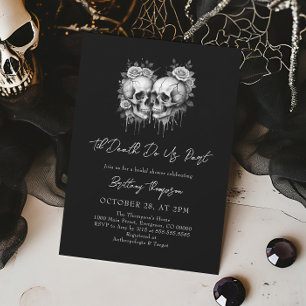 Til Death Do Us Party Bridal Shower Invitation