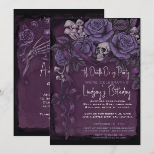 Til Death Do Us Party, Gothic Girls Birthday Save The Date