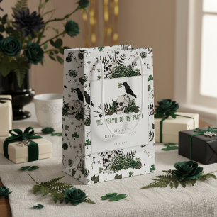 Til Death Do Us Party Irish Skulls Bridal Shower Small Gift Bag