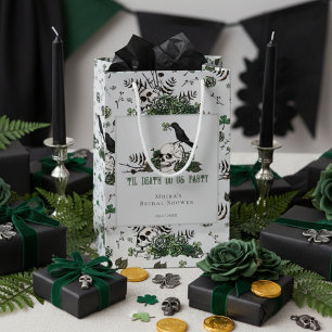 Til Death Do Us Party Irish Skulls Bridal Shower Small Gift Bag